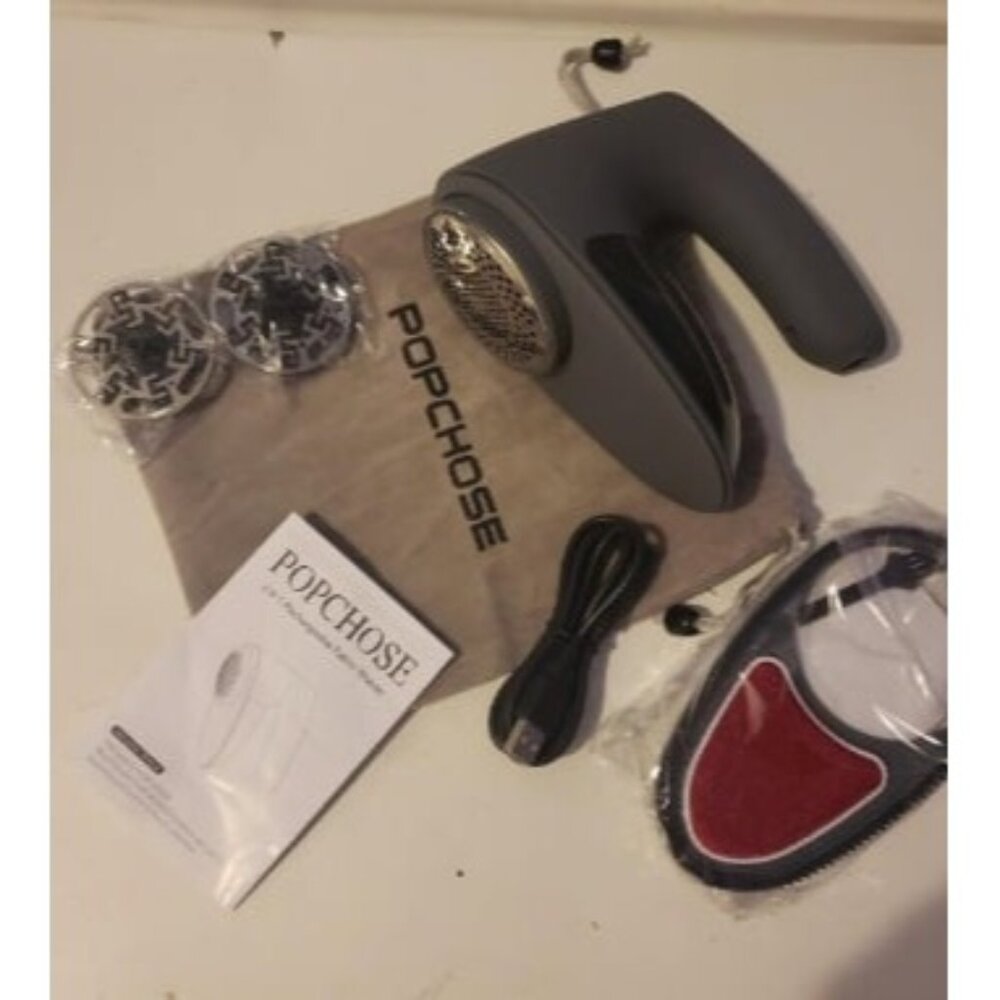 New Fabric Shaver, Rechargeable Lint Remover Defuzzer Sweater Shaver